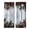 A, variant on 2 Pack Christmas Red Snowflake Curtains, Washable Semi Sheer Festive Window Drapes For Living Room Xmas Party Home Decoration