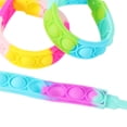 thumbnail image 4 of 8 Count, Multicolor, Fidget Pop Wristbands, Party Favors, by Way To Celebrate, 4 of 8