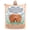 Orange, variant on Highland Cow Blanket, Decorative Cow Accent Throw for Office Lounge, Accent Chair 50x40