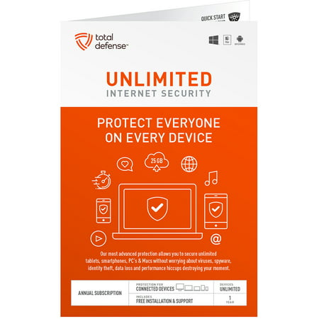 Total Defense Unlimited Internet Security (Best Total Internet Security)