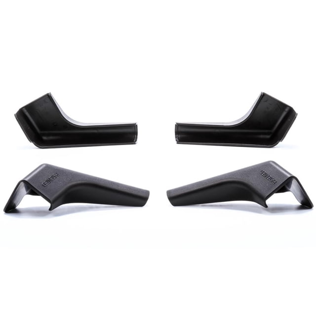 Camco Desagües para Canaletas de RV Paquete de 4 en Resina Negra 7.5 cm