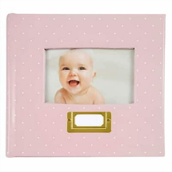 6 Pack: Pink Polka Dot 2-Up Photo Album by Recollections