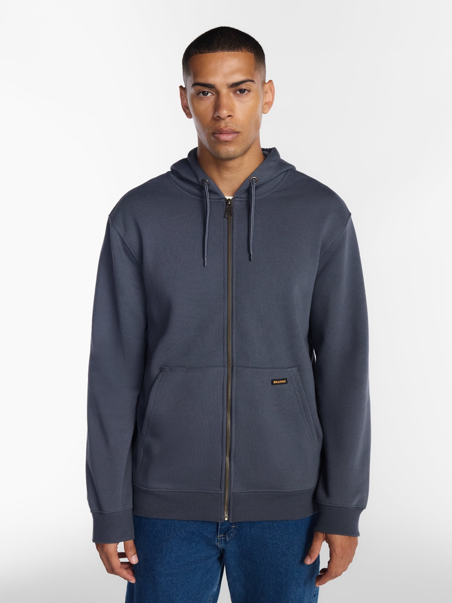 Brahma Men's Full Zip Workwear Hoodie, Sizes S-3XL