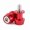 Red, variant on CNC Aluminum Alloy Rear Swing Arm Spool Sliders Stand Bobbins for Suzuki Ducati - 8mm Thread Silver Pair, 2.2 cm x 2.1 cm / 0.87 inches x 0.83 inches