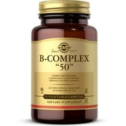 2 Pack - Solgar B-Complex "50" Vegetable Capsules - 50 ct