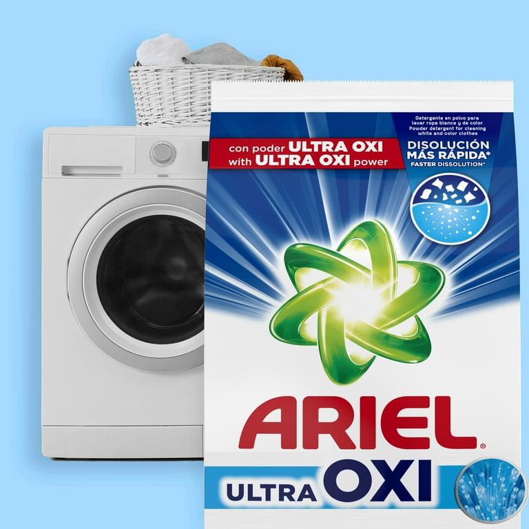 2 pack) Ariel Laundry Detergent Powder, Ultra Oxi, Original Scent