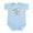 Sky Blue, variant on CafePress - I Love Moomy Infant Bodysuit - Baby Light Bodysuit, Size Newborn - 24 Months
