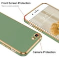 thumbnail image 6 of iPhone SE Case,iPhone SE Phone Case,iPhone 7/8 Case,Slim Soft TPU with Adjustable Wristband Kickstand Scratch Resistant Shockproof Protective Cover for Apple iPhone SE 2/3 4.7", Matcha Green, 6 of 9