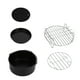 thumbnail image 3 of Bandeja para pizza, accesorios para freidoras Bandeja para pizza Piezas para freidoras Juego de rejillas para hornear Diseñado meticulosamente, 3 of 12