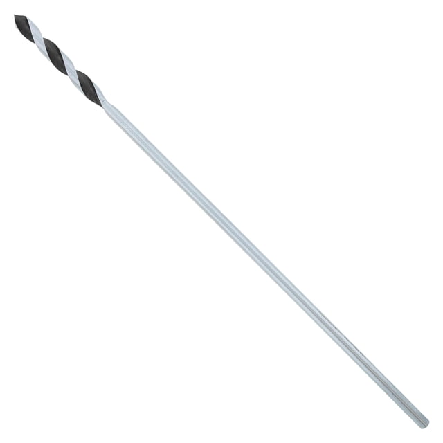 Broca Diablo, 1,27 cm de diámetro, 46 cm de largo, madera con 3 vástagos planos