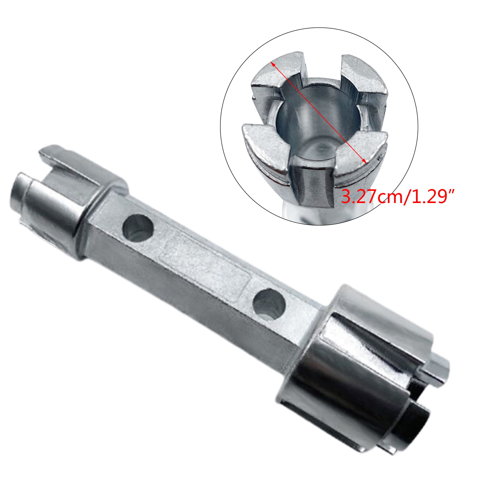 Bdmetals Tub Drain Remover Wrench-Die-Cast Aluminum Tub Drain Tool Wrench  for Bathroom and Bathhouse