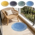 thumbnail image 1 of Sentmoon Rugs Area Rugs Round Short Hair Rug - 23.6in Round-No Hair Loss Rug-Non-Shedding And Easy- For High In Living Room- Bedroom-Washable And Easy To, 1 of 7