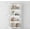 White, variant on 4-Tier Glass Corner Display Cabinet with 3-Color LED Lights, Curio Cabinet with Motion Sensor & Charging Ports, Multifunctional Storage Organizer for Collectibles, Toys & Books in Living Room
