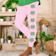 thumbnail image 3 of Dlentnea St. Patrick's Day Leggings for Womens High Waist Casual Fashion Stretchy Workout Running Pants S-3XL, 3 of 6