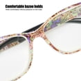 thumbnail image 2 of Gafas de lectura ligeras, gafas antiluz azul, elegantes gafas de trabajo para hombres y mujeres+300, 2 of 8