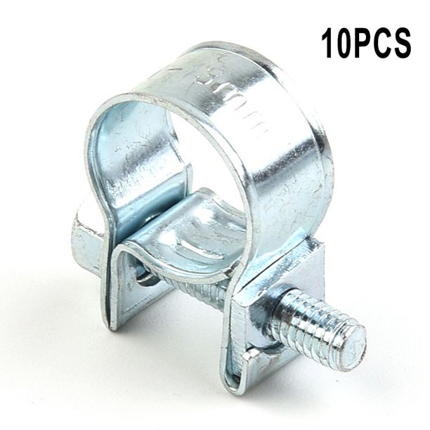 10 X Hose Jubilee HOSE Clip Clamp Fuel Line Diesel Petrol Pipe Clamps