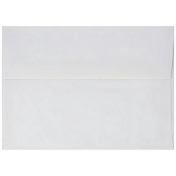 Leader Paper Products A7 Approximately 5-1/4-Inch-by-7-1/4-Inch Envelopes 100-Pack, White