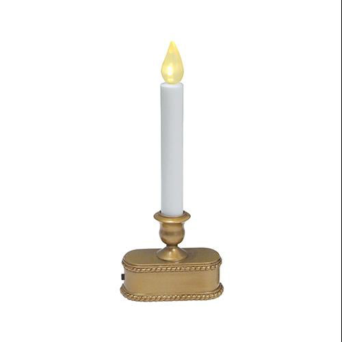 Sylvania V1533-88 9" Gold Battery Operated Christmas Candle Candoliers 8 