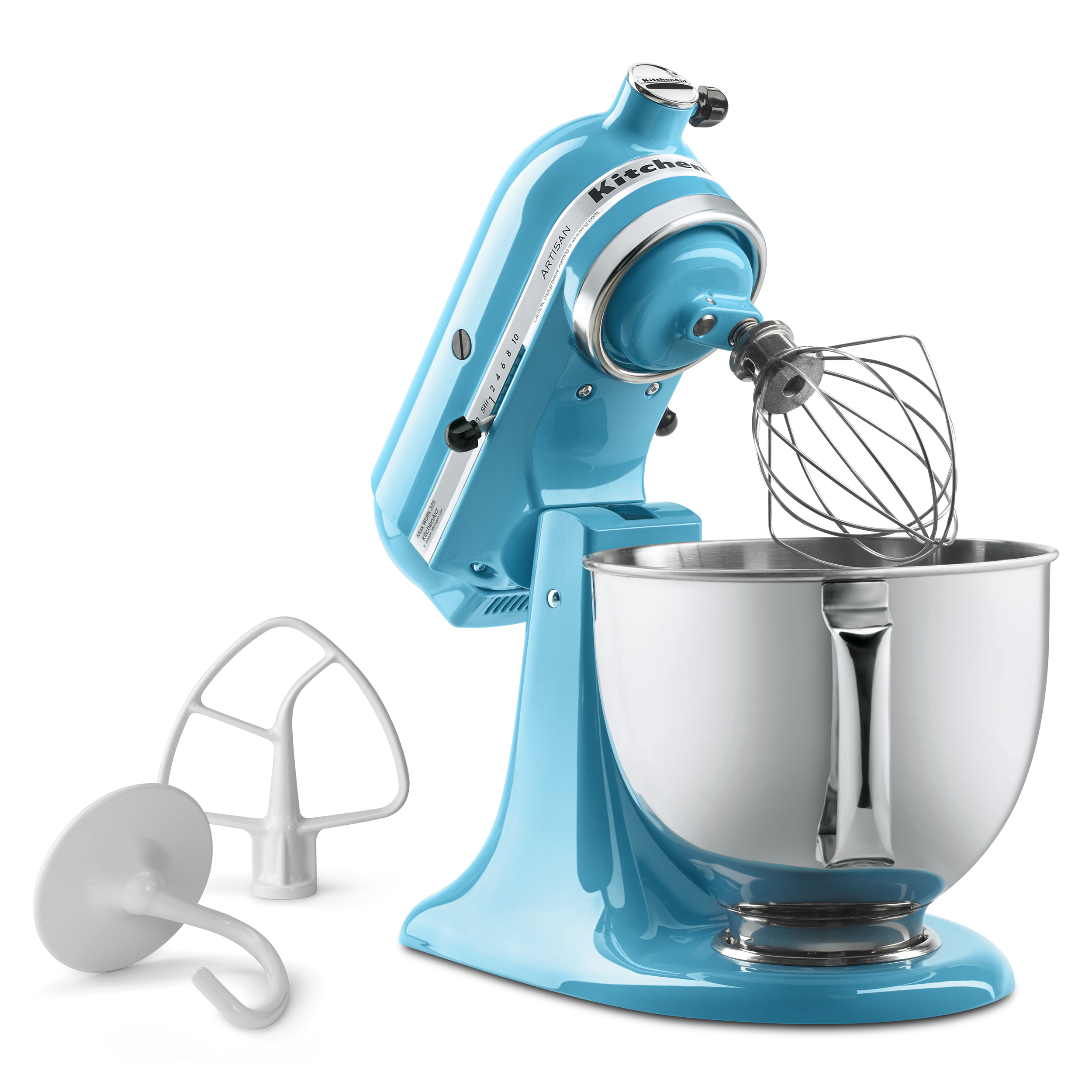 KitchenAid Artisan Series 5-Quart Tilt-Head Stand Mixer in Crystal Blue - KSM150PSCL - Closeout - image 3 of 4