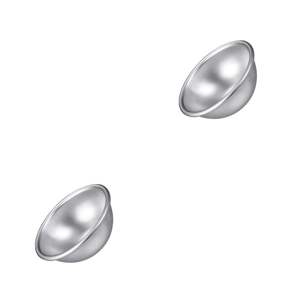 Billuyoard Molde para pasteles, suministros para el hogar, accesorios para el hogar del hemisferio, herramientas multiusos para hornear, repostería, 8.2*3.5 cm 2piezas Billuyoard CBP392402