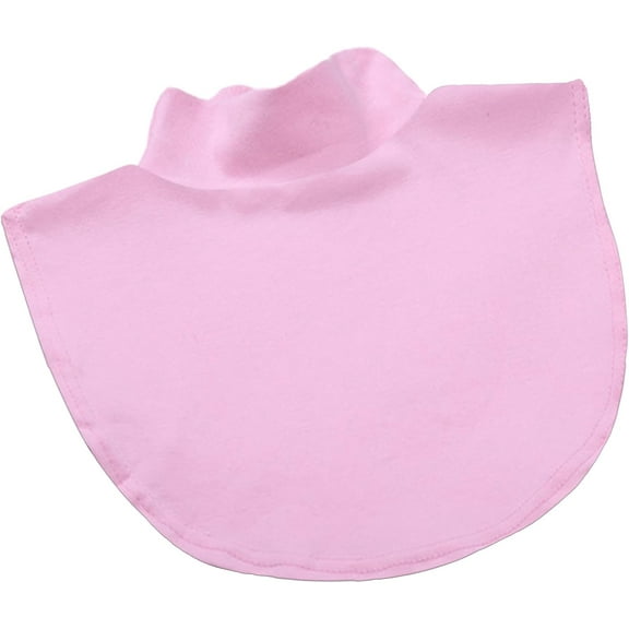 YooGuoGuo Fake Turtleneck Dickey Detachable Collars Wear Outer or in Sweater Hoodie Medium Neck Mock Collar for Women Gils Pink