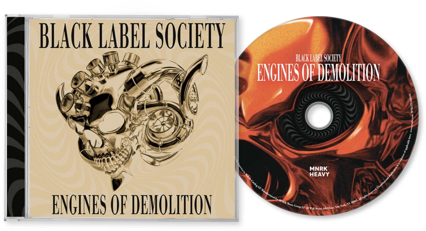 Black Label Society - Engines of Demolition - Custard Cover - Music & Performance - CD