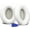 White, variant on SOULWIT Ear Pads Replacement for JBL Everest Elite 700 (Model: V700NXT) Headphones, Earpads Cushions with High-Density Noise Isolation Foam, Softer Protein Leather - Black