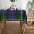 thumbnail image 2 of Rectangle Table Cloth, Clan Farquharson Tartan Resistant Washable Tablecloth Decorative Table Cover for Dining, Indoor and Outdoor, 2 of 6