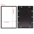 thumbnail image 3 of Kuxerla Puzzle Frame for 20x27 Puzzle,with Clear Acrylic Cover and Sturdy Back Panel,Horizontal or Vertical Display,Black., 3 of 12