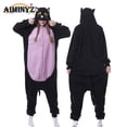 thumbnail image 4 of AIMINYZ ODM/OEM alta calidad dibujos animados para adultos de manga larga Cosplay Onesie ropa de dormir pijamas personalizar Polar invierno cálido, 4 of 4