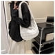 thumbnail image 1 of Xihbxyly Bolso Plisado Clouds, Diseño de Gran Capacidad, para Llevar Al Hombro o a La Axila, Ligero y Cómodo, Bolsillos Multifuncionales, Ideal para Viajes, Compras, Trabajo, Moda Femenina, Fácil de, 1 of 4