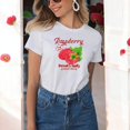 thumbnail image 3 of Playera Blusa De Frambuesa Raspberry Sweet & Tasty – Dulce Estilo que Te Hace Brillar Color Blanco Talla Chica Marca Emil SaEs, 3 of 4