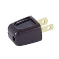 thumbnail image 2 of B&P Lamp® Polarized Quick Connect Lamp Plug (SPT-2, Brown), 2 of 4