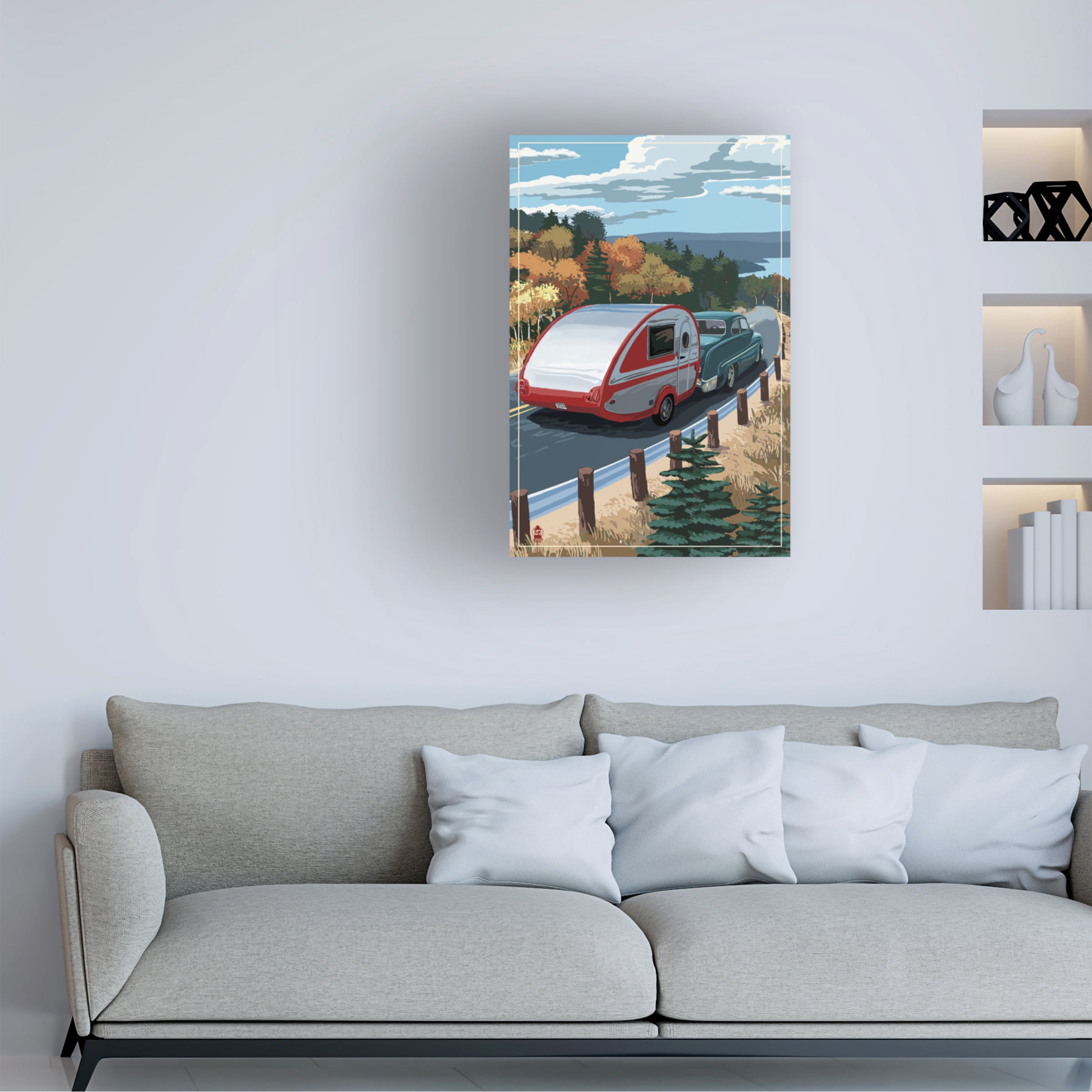 Lantern Press 'Transportation' Canvas Art