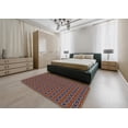 thumbnail image 4 of Ahgly Company Indoor Rectangle Patterned Rose Purple Novelty Area Rugs, 5' x 7', 4 of 6
