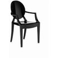 thumbnail image 3 of Plata Decor Import - Ghost Chair with arm for Kids in Black, 3 of 3
