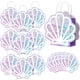 thumbnail image 1 of Paquete de 24 bolsas de regalo Locmeo con forma de concha de sirena, 12 x 15 x 6 cm, 1 of 6