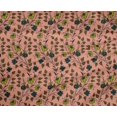 thumbnail image 4 of oneOone Polyester Lycra Fabric Leaves & Floral Block Decor Fabric Printed BTY 56 Inch Wide, 4 of 4