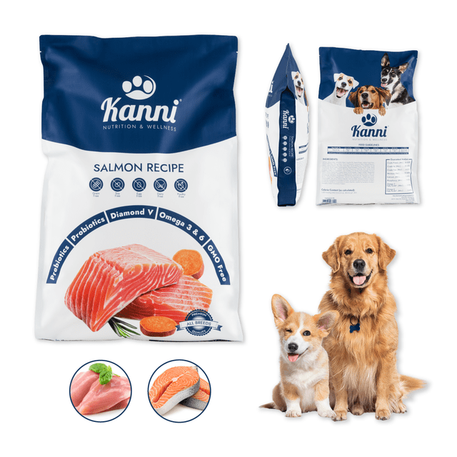 Alimento Premium para Perro Kanni Sabor Salmon 5.9kg