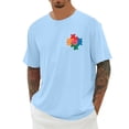 thumbnail image 2 of CHENge Autism Awareness Shirt Women Men Autism Acceptance Shirts Mental Health Tees Casual Inspirational Short Sleeve Tee Tops, 2 of 4