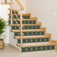 thumbnail image 4 of Mi Alma Flower Green Yellow Tile Stickers - Removable Vinyl 4x4, 24 pcs, 4 of 10