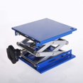 thumbnail image 1 of GHSDFBB Lab Jack Stand Table Lift Laboratory Lift Aluminium Oxide Lab Stand Lifter Scientific Scissor Lifting Jack Platform (6''X6''), 1 of 5
