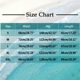thumbnail image 3 of FRSASU Women's Work Cargo Shorts Summer Straight Leg Knee Length Plain Elastic Waist Regular Fit Shorts Black, 3 of 5