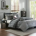 thumbnail image 1 of Intelligent Design Daryl 5 Piece Comforter Set, Grey, King/California King, 1 of 5
