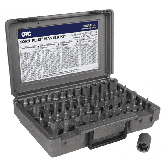 OTC Tools 5900A-PLUS Master Torx Bit Socket Set (53-Piece)