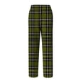 thumbnail image 6 of BRANROY Mens Soft Flannel Plaid Pajama Pants - Lounge Bottoms with Pockets Drawstring Relaxed Fit Pants Sleepwear Pajamas for Men Casual Home Pants,Army Green XL, 6 of 7