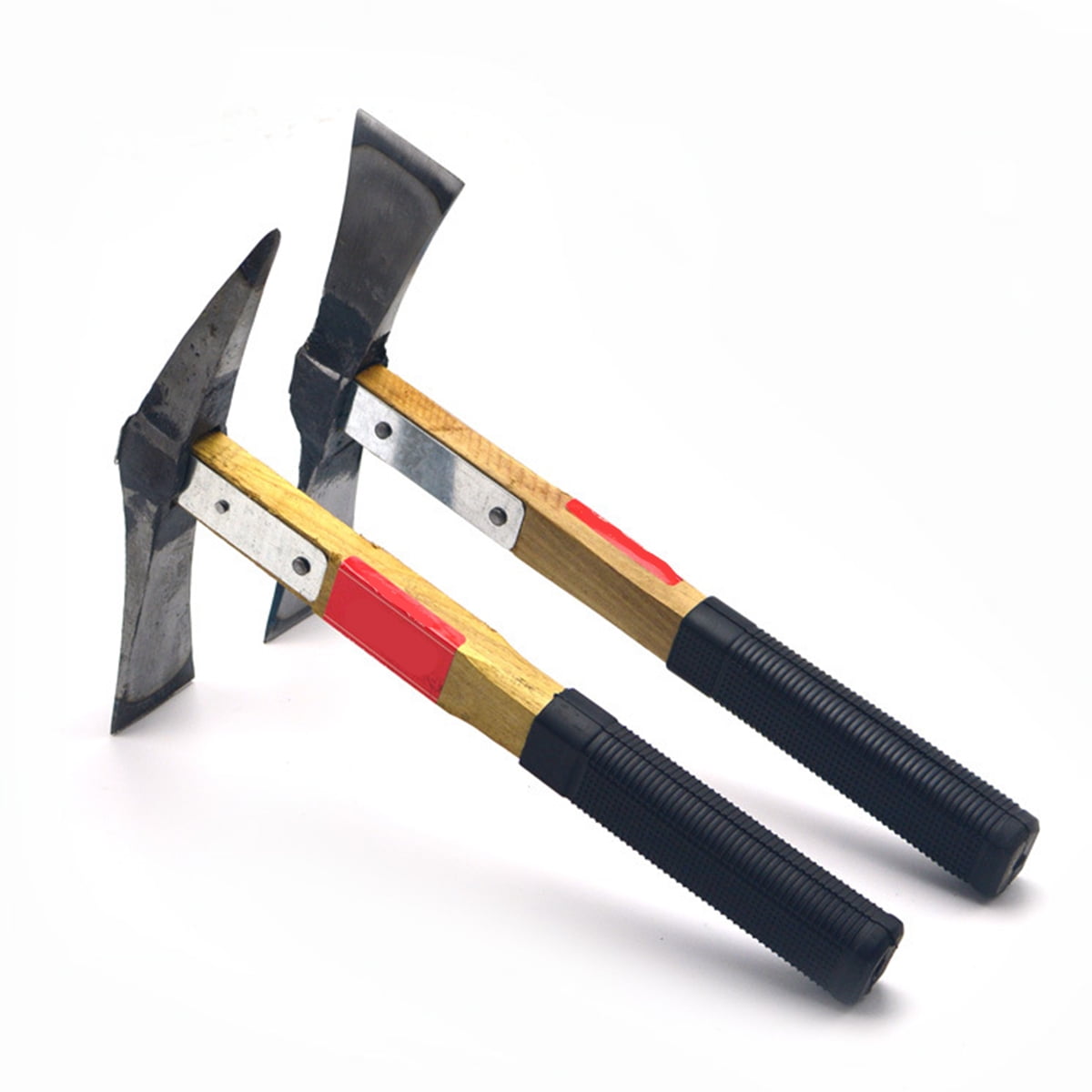 Dual head axe gardening tool Wooden handle Hoe Axe Home Garden Farming