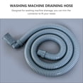 thumbnail image 4 of Phenofice 1Pcs Round PVC Dishwasher Drain Hose for Home Use 118in Length, 4 of 8
