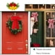 thumbnail image 5 of Lazo de Navidad, artesanías de arpillera rústica, lazo de corona para decoración de cocina, deshierbe, vacaciones, 5 of 5