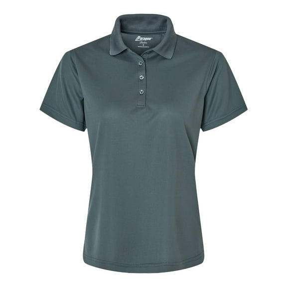 Paragon Women's Solid Mesh Polo - Paragon
